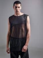 Horizon MEN'S SEETHROUGH TANK BLACK - Image 3