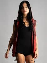 ICHI WOMEN VEST RED - Image 4