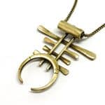 Brass Warmth warrior Necklace