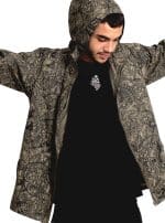 JUNO MEN'S WIND JACKET OLIVE - Image 4
