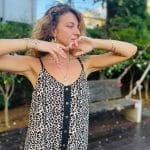 Maxi Button Dress LEOPARD