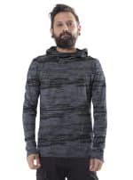 LUNE HOOD BLACK TEXTURE - Image 5