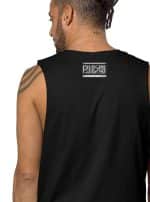 MAKOO BLACK-MEN'S TANK TOP - Image 4