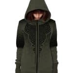 Mark WOMEN'S HOOD OLIVE