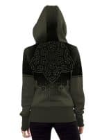 Mark WOMEN'S HOOD OLIVE - Image 2