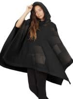 MAVERICK PONCHO BLACK - Image 2