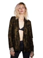 MERAVING JACKET BLACK GOLD - Image 4