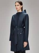 CURVE LONG JACKET NAVY