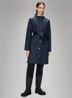 CURVE LONG JACKET NAVY - Image 3