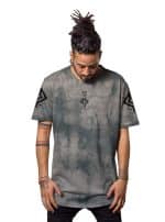 Nazu T-SHIRT Grey TIE DYE - Image 7