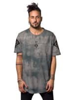 Nazu T-SHIRT Grey TIE DYE - Image 6