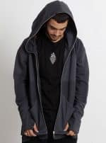 NEPTUNE MEN HOOD DARK GREY - Image 4