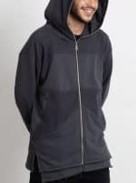 NEPTUNE MEN HOOD DARK GREY - Image 5