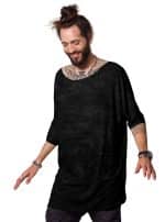 Nomad looses shirt BLACK TEX