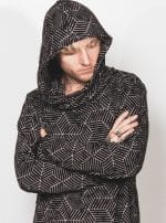 NOVE HOOD BLACK STRIPES - Image 4