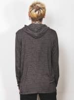 NOVE HOOD GREY STRIPES - Image 3