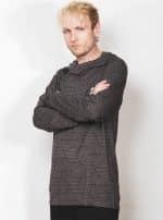 NOVE HOOD GREY STRIPES - Image 2