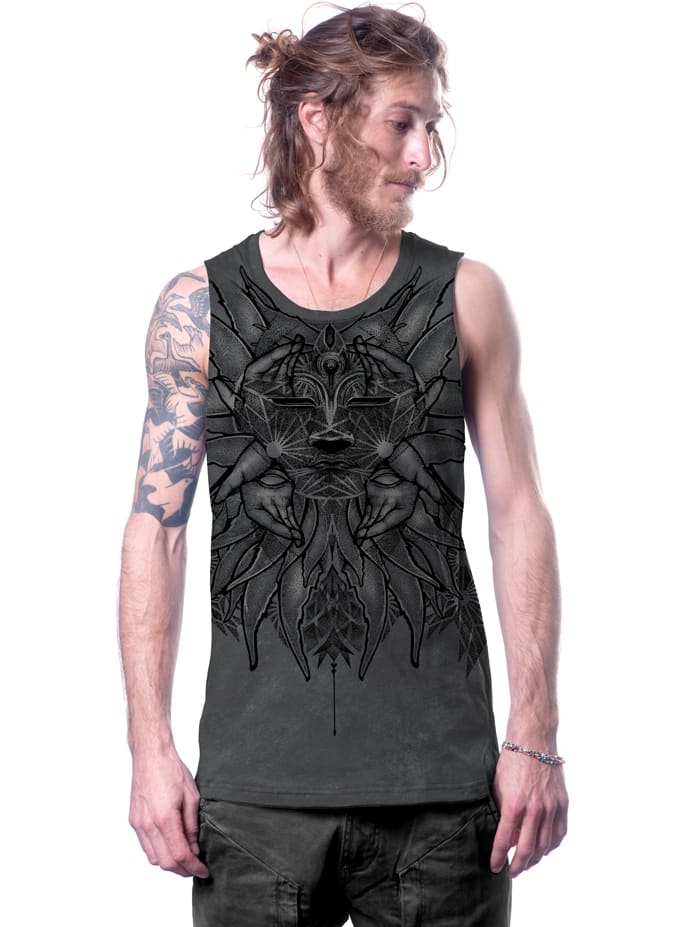 Nightwalker grey front NIGHTWALKER TANK GREY - Image 1