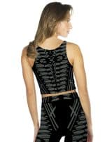 CYBER ROSE TOP OLIVE - Image 2