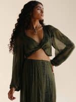 ASTRA TOP OLIVE TIE DYE - Image 6