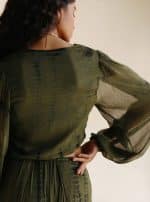 ASTRA TOP OLIVE TIE DYE - Image 3