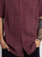 OR BUTTON SHIRT BORDEAUX WASH - Image 5