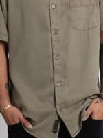 OR BUTTON SHIRT GREEN WASH - Image 6