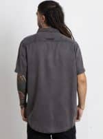 OR BUTTON SHIRT GREY WASH - Image 3