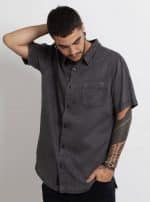 OR BUTTON SHIRT GREY WASH - Image 2