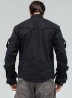 Otto-Man Biker Jacket BLACK - Image 2