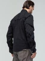 Otto-Man Biker Jacket BLACK - Image 4