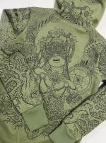 PERSEPHONE MEN HOOD OLIVE - Image 2