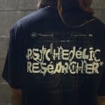 Psychedelic Researcher MEN'S OVERSIZE SHIRT BLACK
