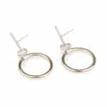 Silver Warrior Earrings
