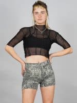 REPTILIA WOMEN SHORTS OLIVE - Image 2