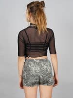 REPTILIA WOMEN SHORTS OLIVE - Image 3
