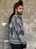 RISING PIXEL KNITTED SWEATER - Image 2