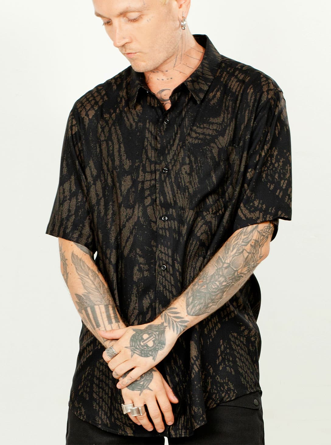 SERPENTINE-2(2) SERPENTINE BUTTON SHIRT - Image 1