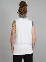 SHALVATA MEN'S TANK TOP WHITE - Image 2