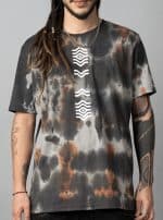 Solos MEN SHIRT GREY TIE DYE - Image 3