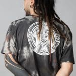 Solos MEN SHIRT GREY TIE DYE