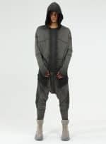 Shimada Overshirt DARK GREY - Image 3