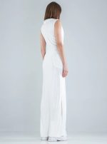 Sorcerer Ho-WOEMN WRAPED Maxi Dress OFFWHITE - Image 5