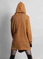 Token- Women Oversize Zip Hoodie Moka - Image 7
