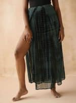 Free Flow Skirt  TOURMALINE TIE DYE
