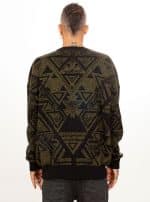 TRIANGULAR KNITTED SWEATER - Image 3
