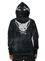 Twizy MEN-Black  TIE DYE Hoodie - Image 2