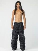 Tanaka MEN Pants BLACK