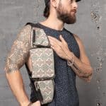 SHIPIBO KENE MULTI POCKETS UTILITY BELT