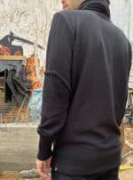 Val MEN HOOD Black TEXTURE - Image 2